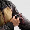 KURTKA MOTOCYKLOWA TEKSTYLNA REBELHORN HARDY 3.0 DESERT GREY RED 3XL